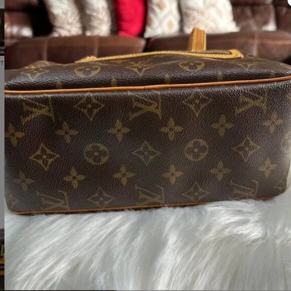 Louis Vuitton Monogram Cite MM Shoulder Bag With COA and Dusty - Picture 10 of 15